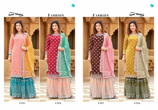 Your Choice Fashion New Heavy Festive Wear Georgette Salwar Kameez Collection